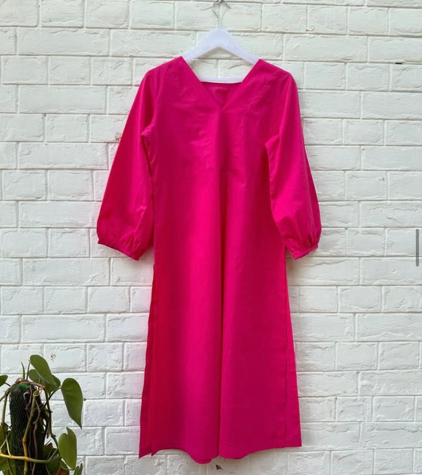 Pink cotton co-ord set