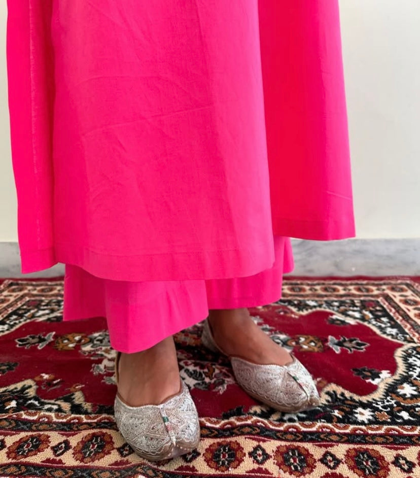 Pink cotton co-ord set